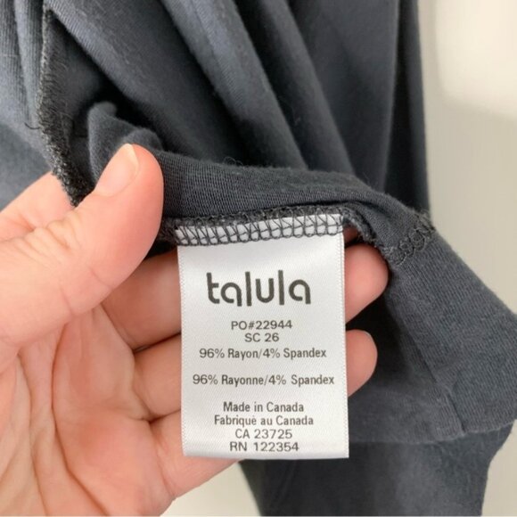 Aritzia Talula Women's Shrug Cardigan Sweater Jersey Draped Open Front Y2k 2000 - Picture 10 of 11